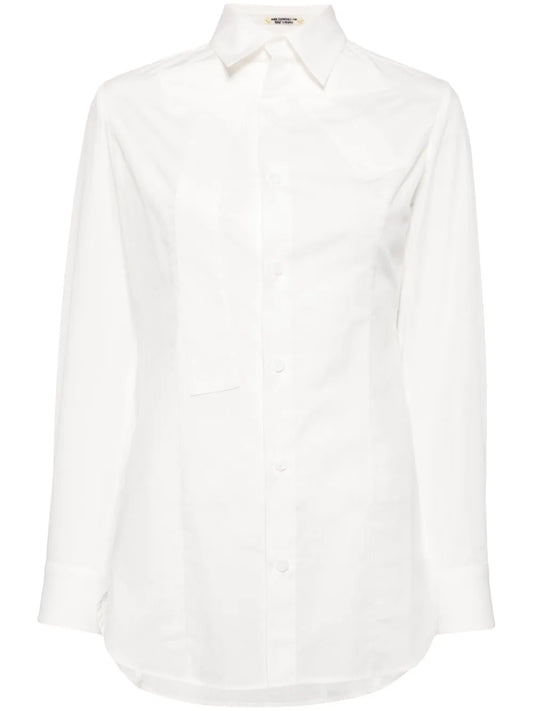 Bow-Detail Cotton Shirt