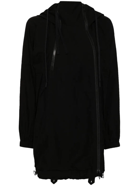Asymmetric Hooded Jacket