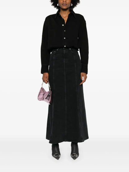 Jos Denim Maxi Dress
