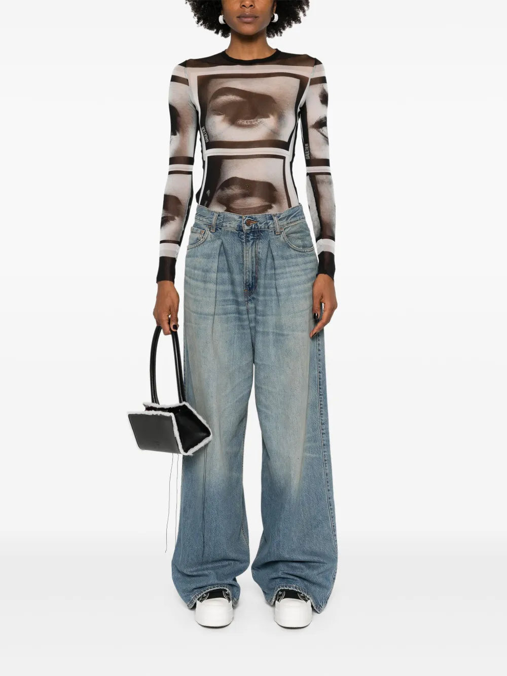 Candy High-Rise Wide-Leg Jeans