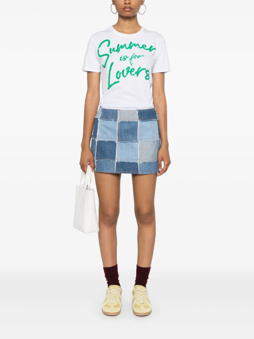 Sequin-Embellished Cotton T-Shirt