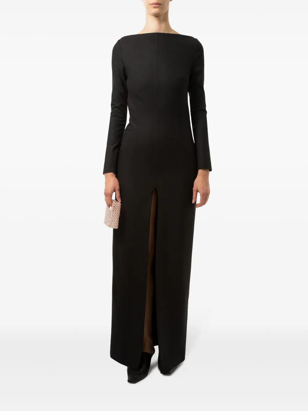 Cut-Out Open-Back Maxi Dress