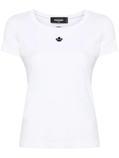 Appliqué-Logo Cotton T-Shirt