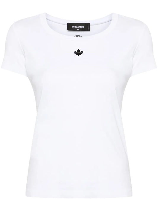 Appliqué-Logo Cotton T-Shirt