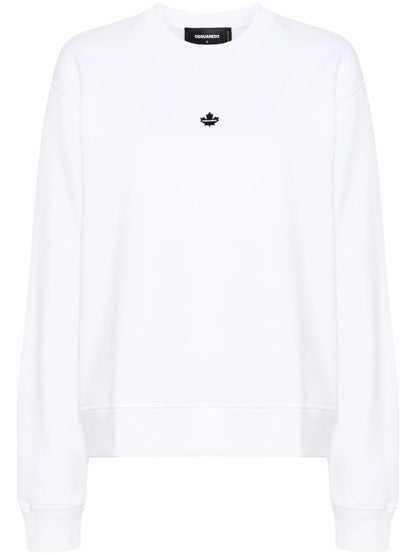 Appliqué-Logo Cotton Sweatshirt