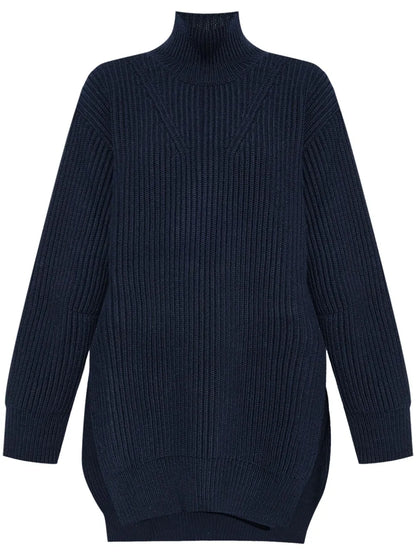 Chunky-Ribbed Wool Jumper