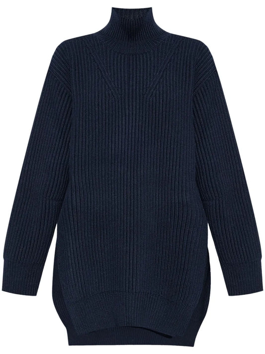 Chunky-Ribbed Wool Jumper