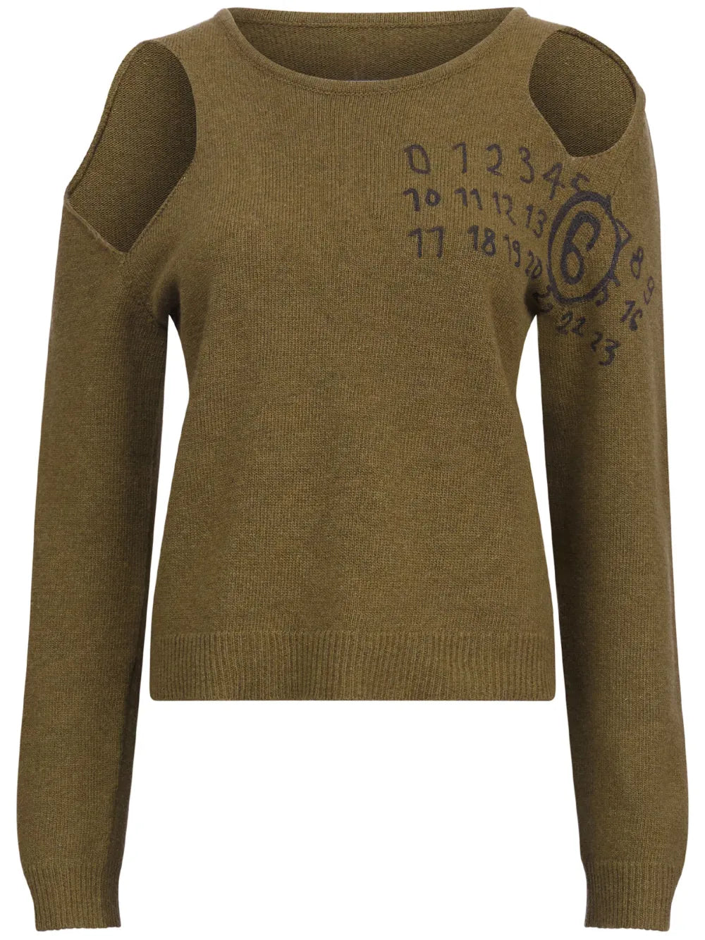 Number-Print Cut-Out Jumper