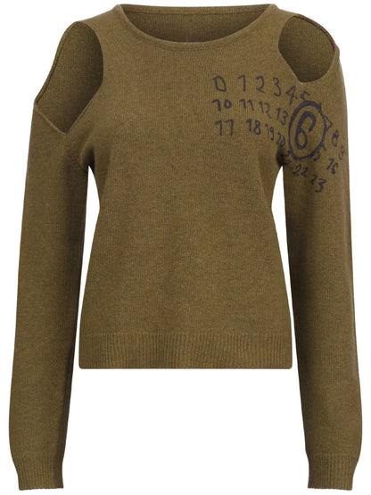 Number-Print Cut-Out Jumper