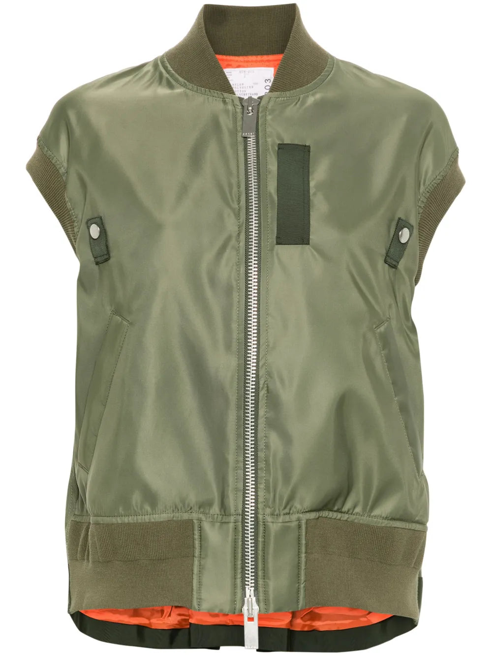 Box-Pleat Detail Vest