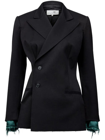 Logo-Patch Twill Blazer