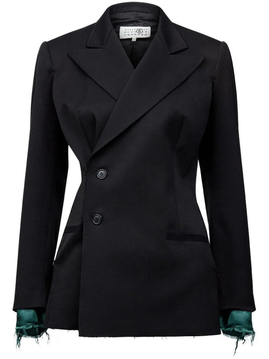 Logo-Patch Twill Blazer