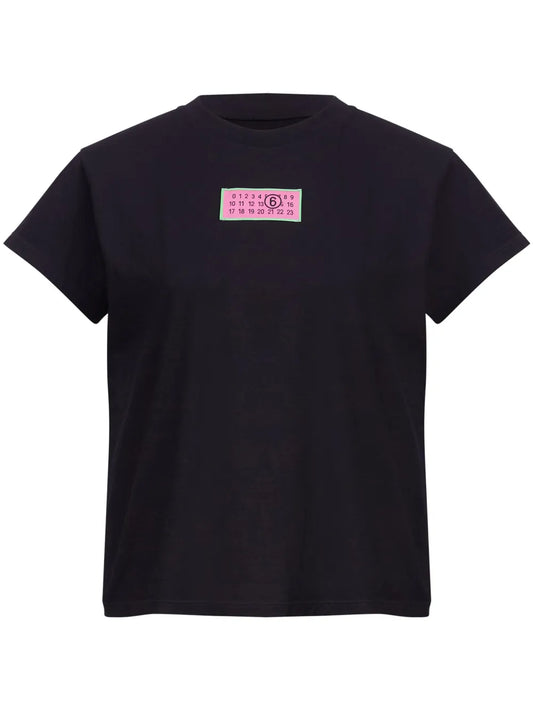 Logo-Patch Cotton T-Shirt