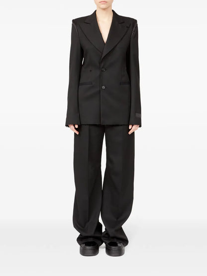 Raw-Cut Off-Centre Blazer