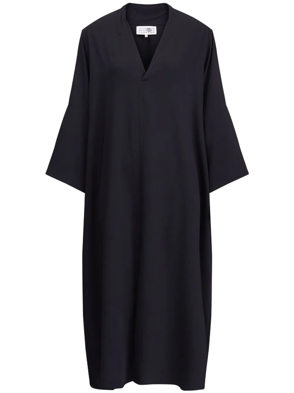 Oversize V-Neck Shift Dress