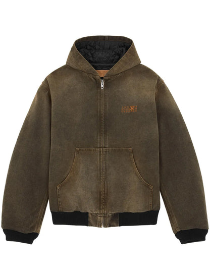 Hooded Denim Jacket