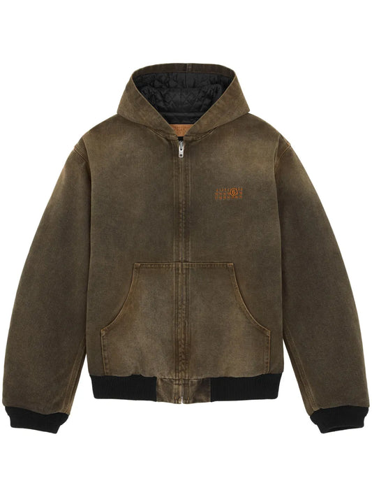 Hooded Denim Jacket