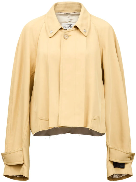 Logo-Patch Oversized Jacket