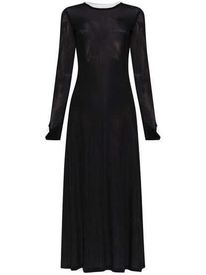 Double-Layer Maxi Dress