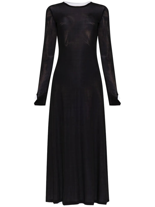 Double-Layer Maxi Dress