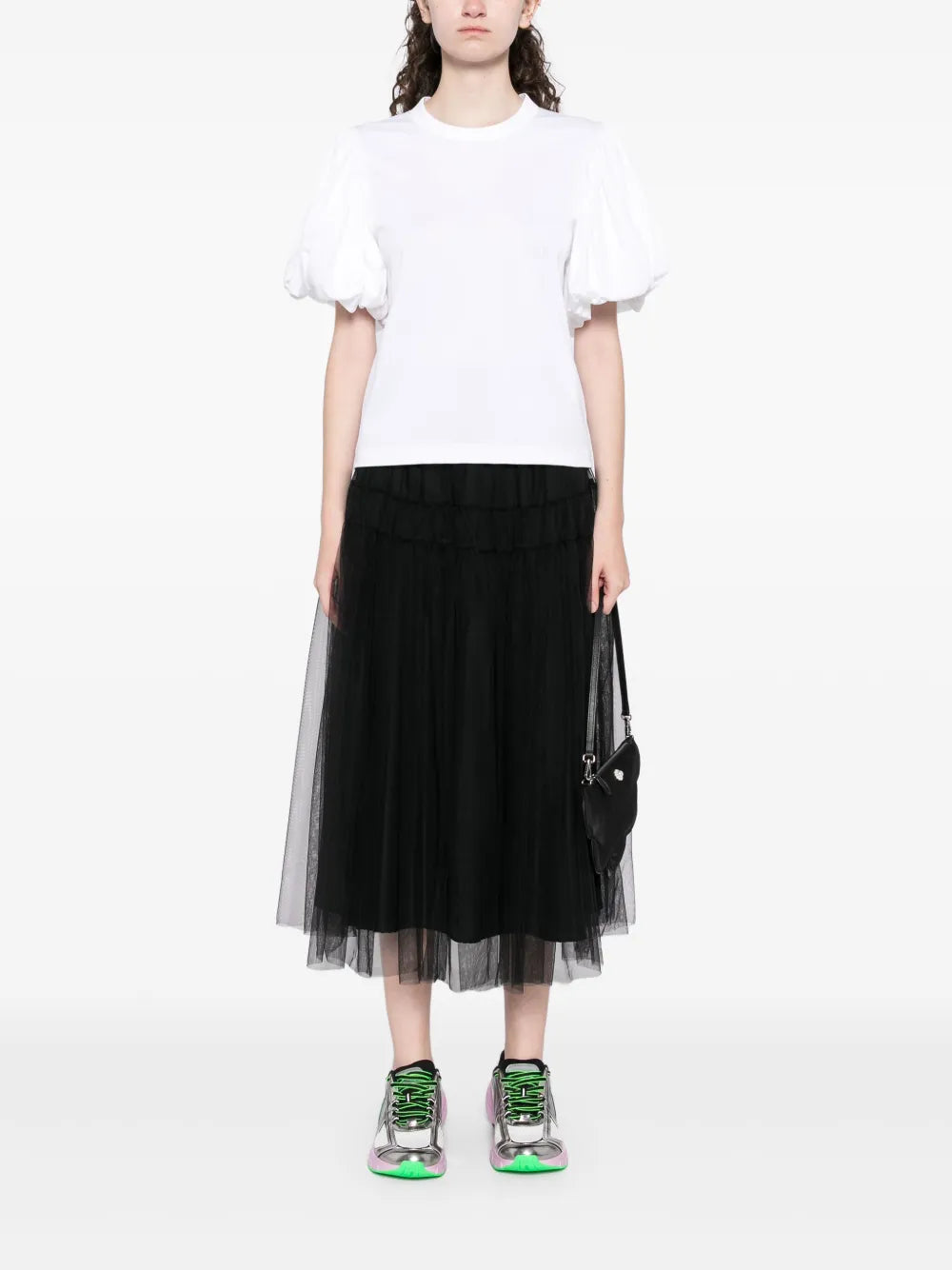 Puff-Sleeved T-Shirt
