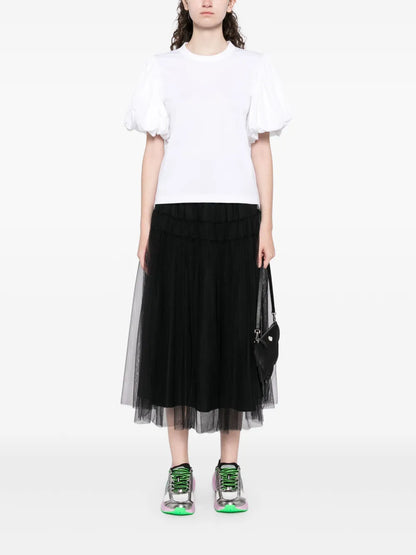 Puff-Sleeved T-Shirt