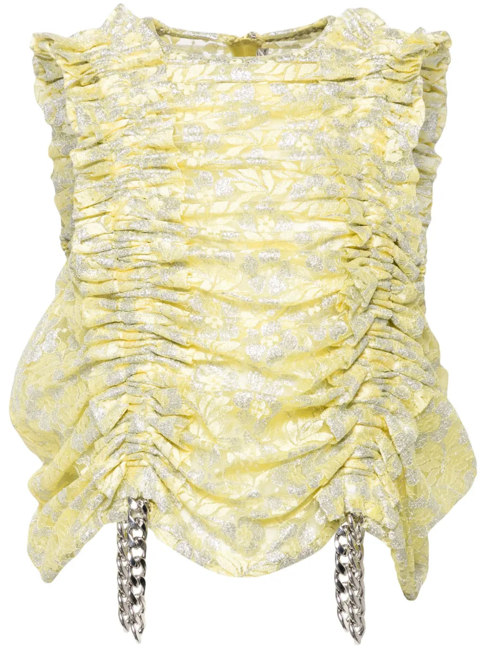 Floral Mesh Vest