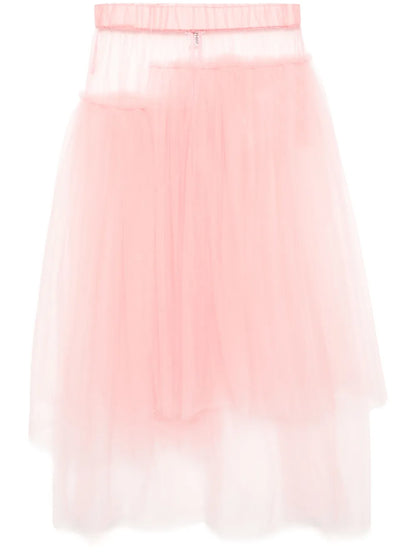 Tulle Draped Skirt