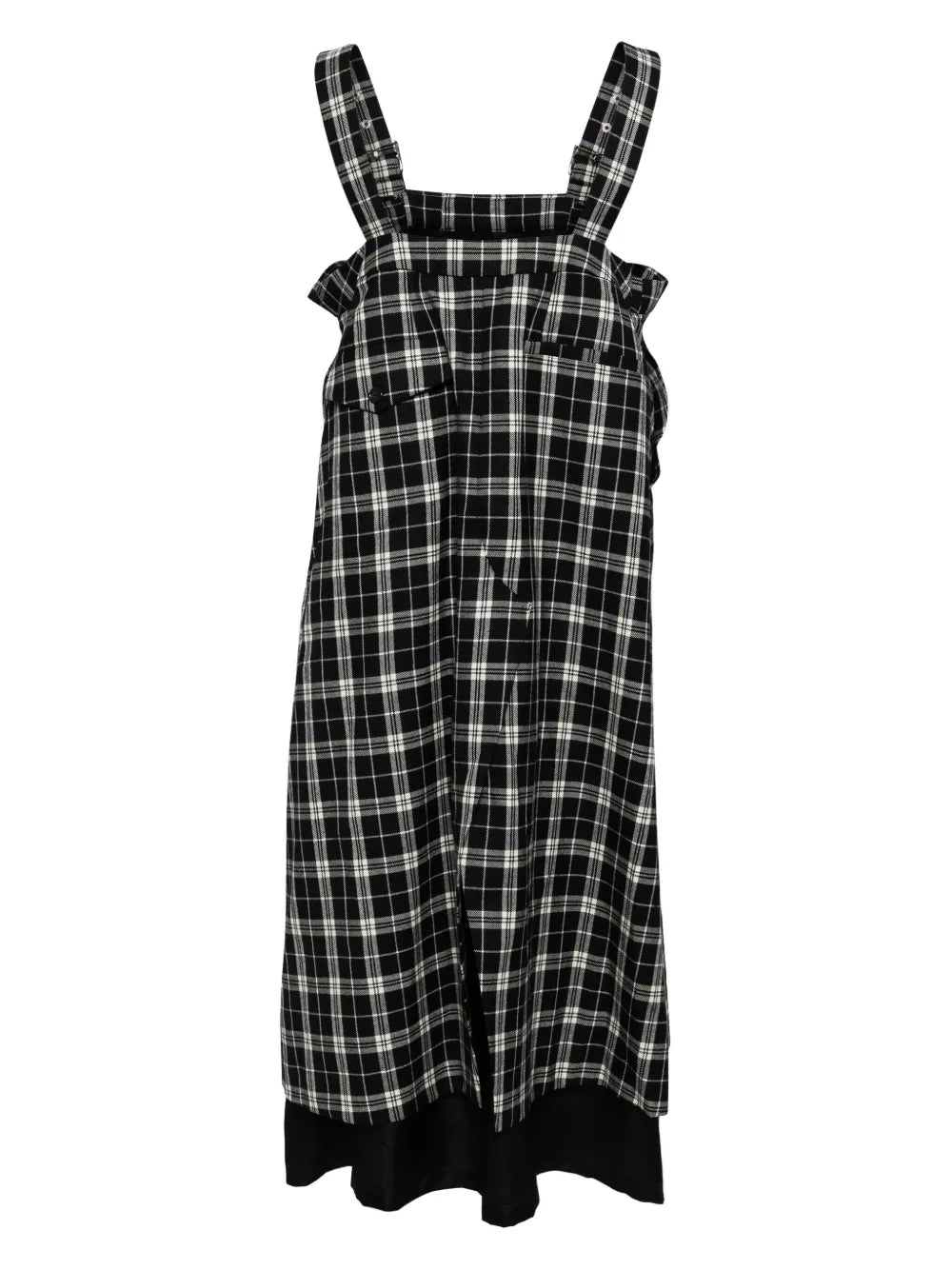 Plaid Check Pattern Day Dress