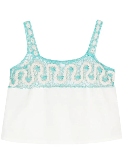 Ripple Lace Tank Top