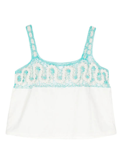 Ripple Lace Tank Top