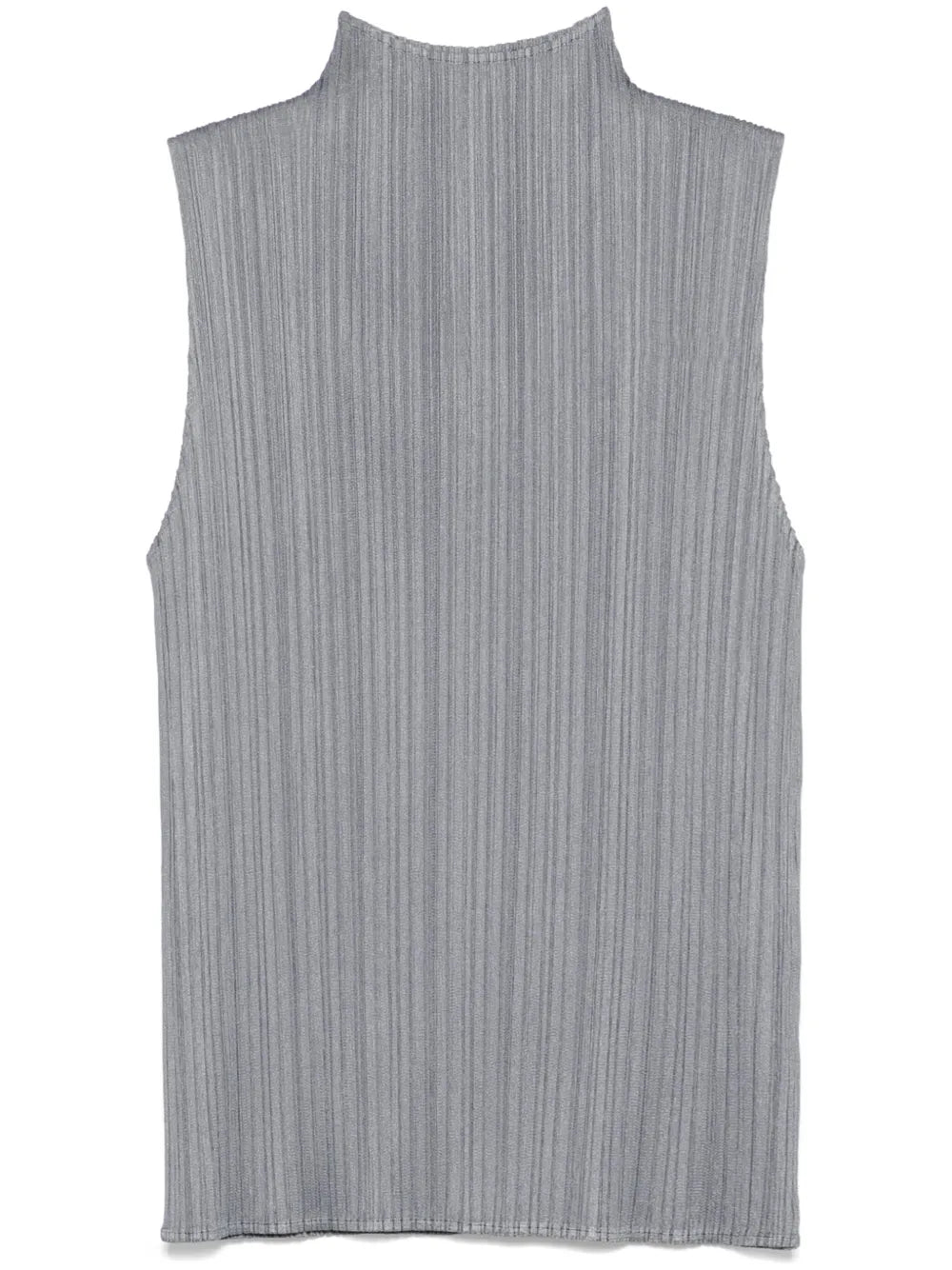 Mock Neck Sleeveless Top