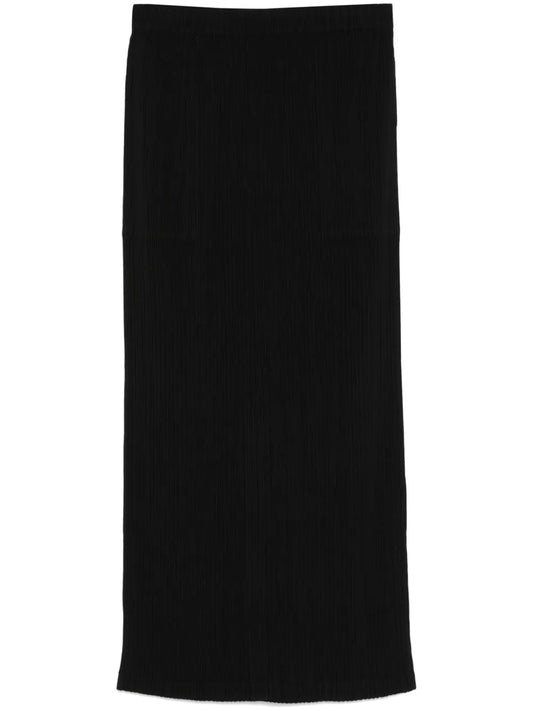 Hatching Bottoms Midi Skirt