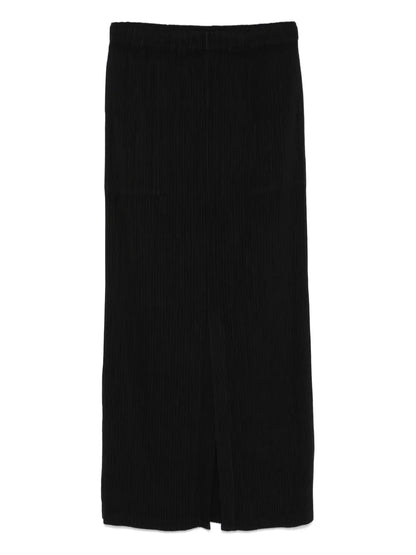 Hatching Bottoms Midi Skirt