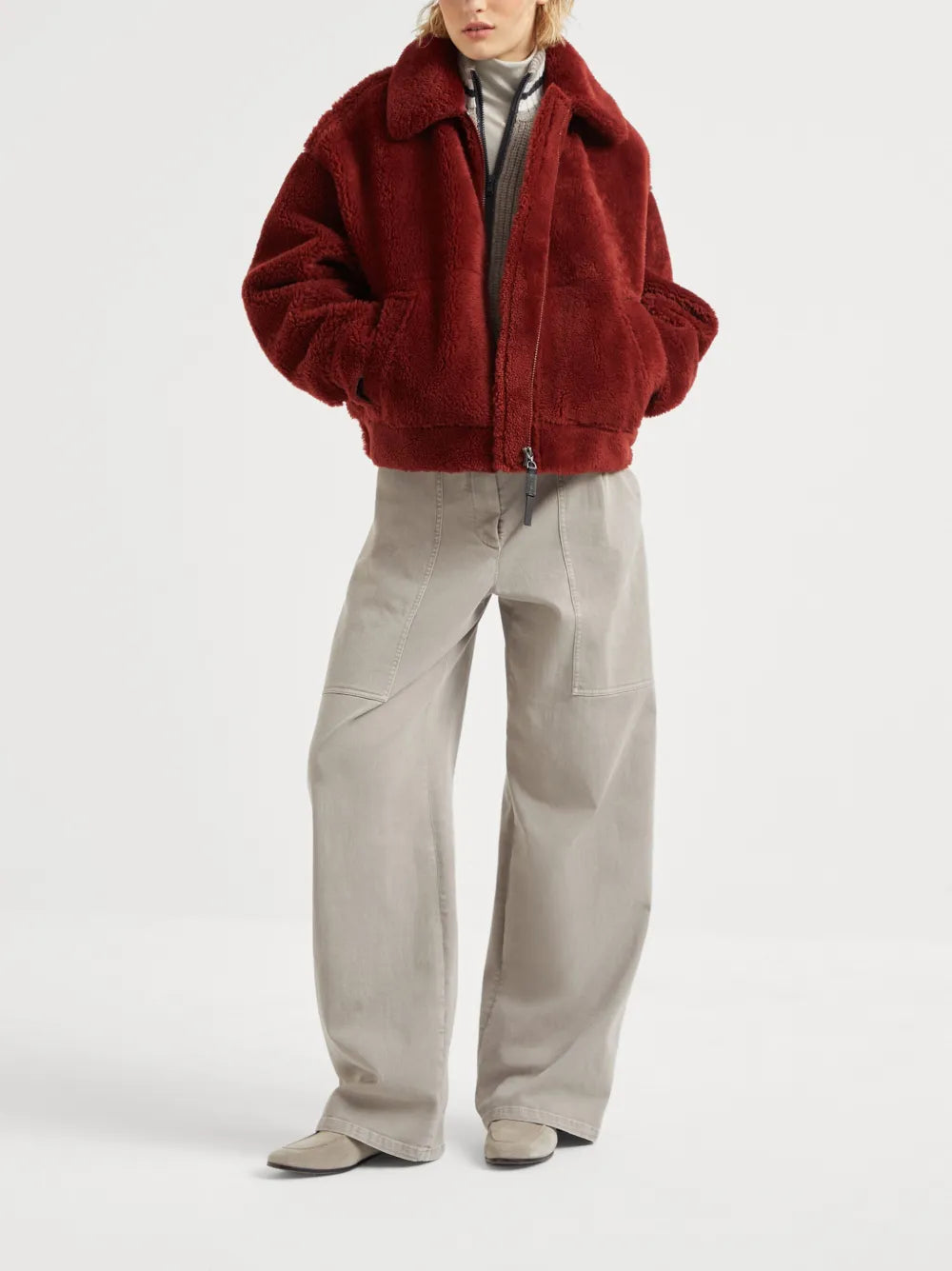 Mid-Rise Straight-Leg Jeans