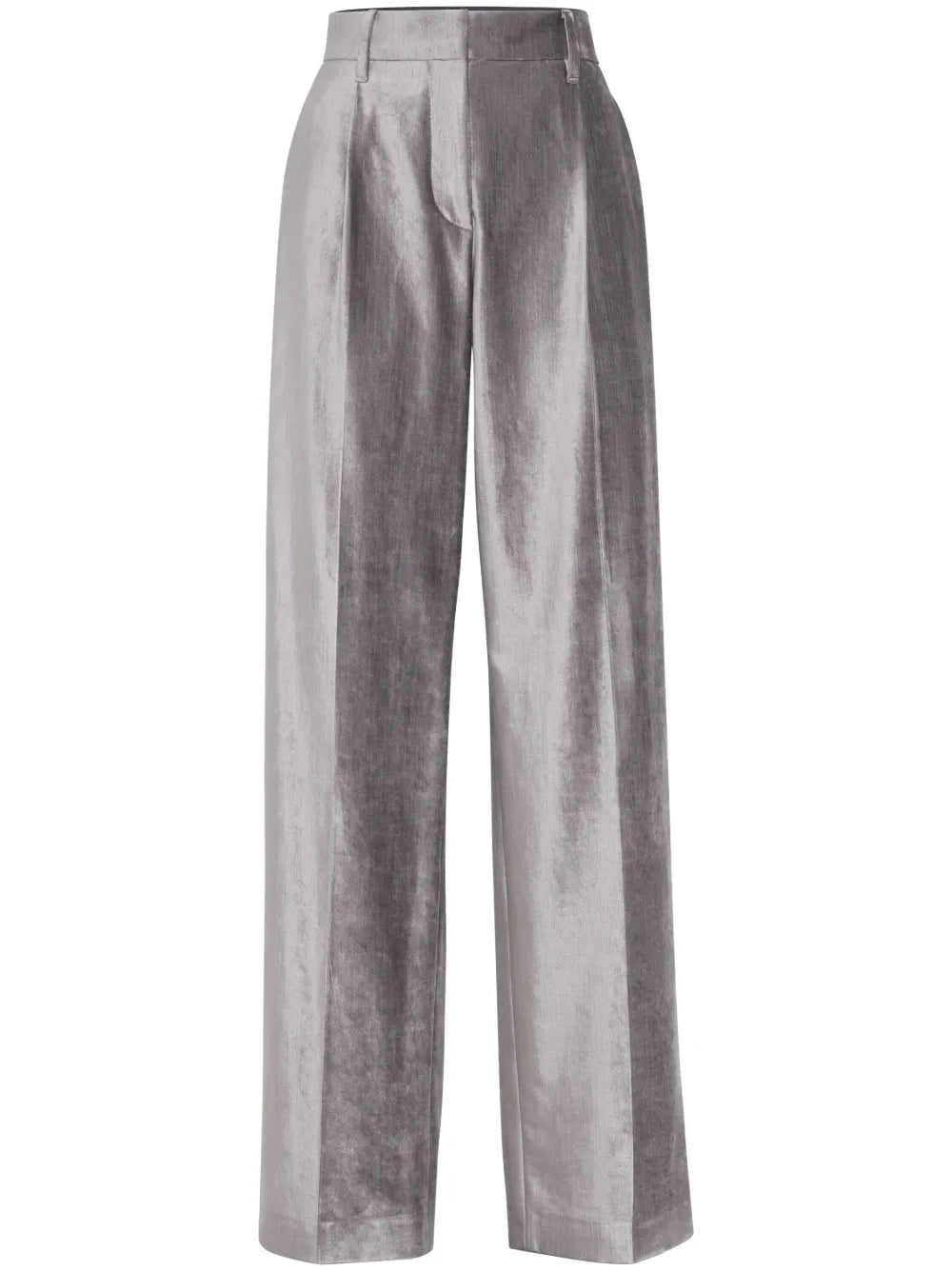 Monili-Trim Straight-Leg Trousers
