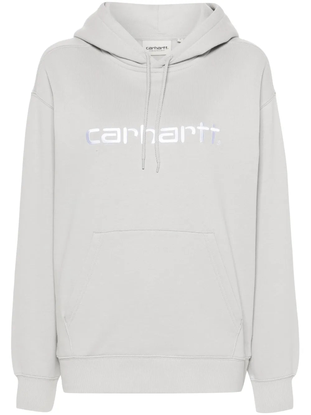 W' Hooded Logo-Embroidered Hoodie