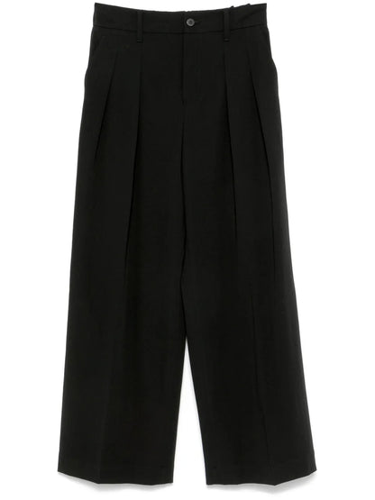 Wool Gabardine Trousers