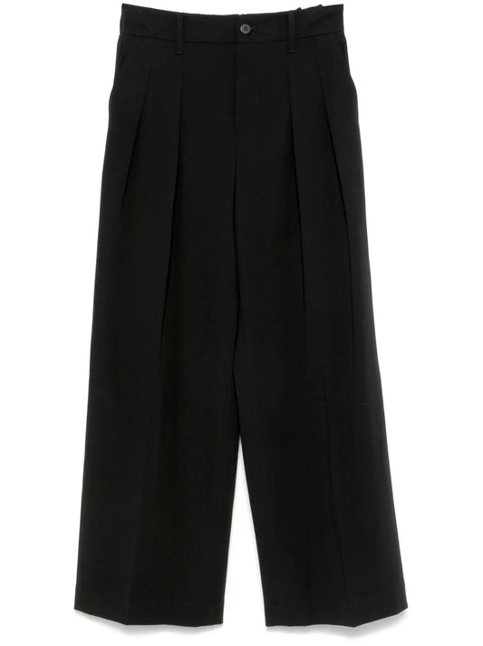 Wool Gabardine Trousers