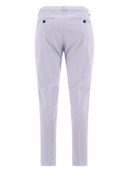 Cropped Cigarette Trousers
