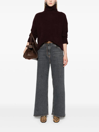 Wide-Leg Jeans
