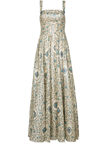 Aguamarina Platero Maxi Dress