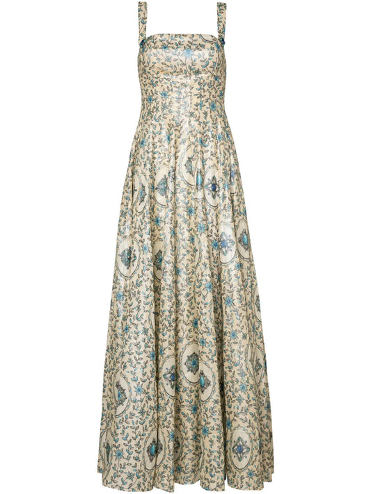 Aguamarina Platero Maxi Dress