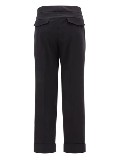 Straight-Leg Trousers