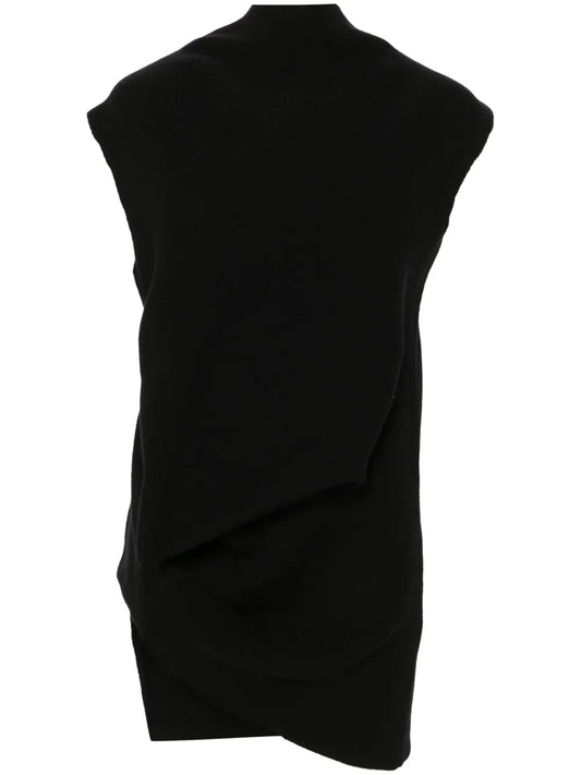 Jumbo Babel Ribbed-Knit Vest