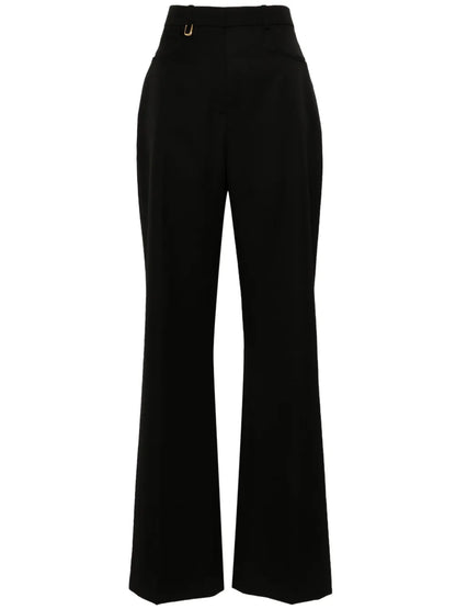 Le Pantalon Sauge Flared Trousers