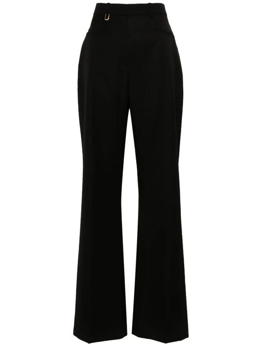 Le Pantalon Sauge Flared Trousers