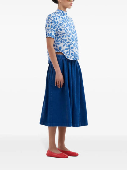 Patterned Short-Sleeve Shirt