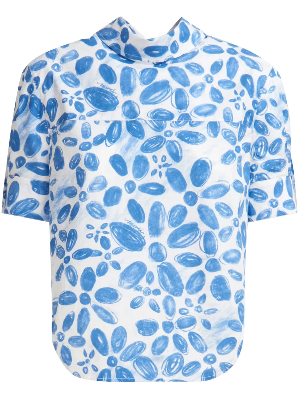 Patterned Short-Sleeve Shirt