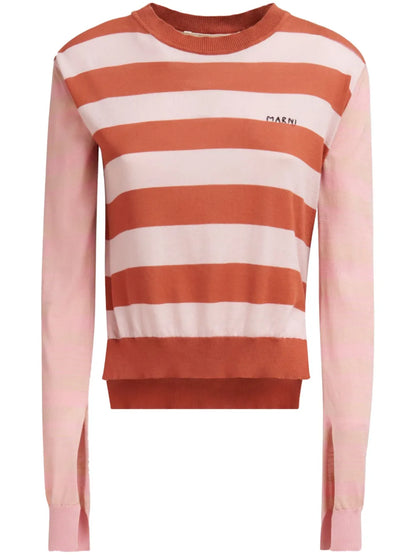 Striped Cotton Jumper